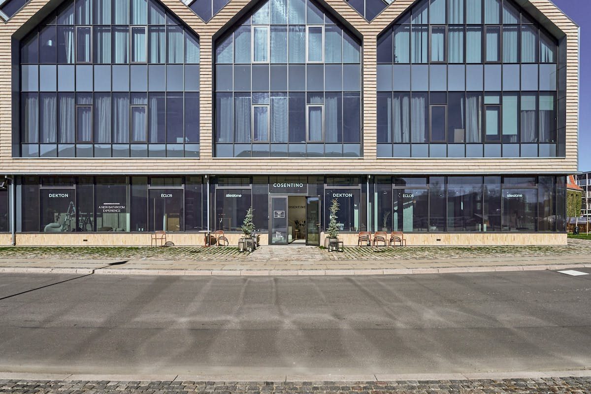 Cosentino City Copenhagen — facaden på Holmen